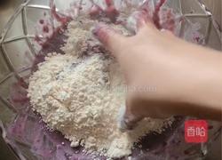 紫薯红豆饼的做法图解9