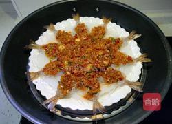 蒜蓉蒸扇贝粉丝虾的做法图解11