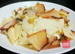 腊肉炒笋的做法图解4