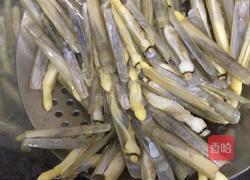 葱油竹蛏的做法图解4