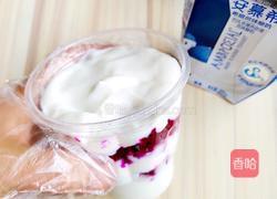 火龙果酸奶盆栽的做法图解6