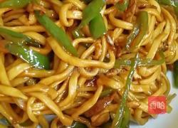 尖椒肉丝炒面的做法图解10
