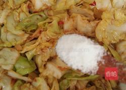 手撕包菜的做法图解7