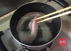 豆角干焖五花肉的做法图解3