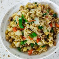 抗糖化炒米饭的做法[图]