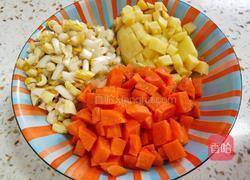 抗糖化炒米饭的做法图解4