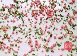 葱花火腿花卷的做法图解6