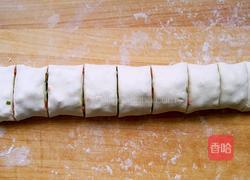 葱花火腿花卷的做法图解8