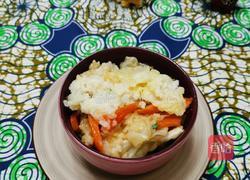 胡萝卜腊肠焖米饭的做法图解7