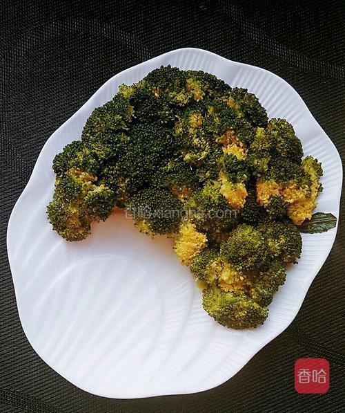 状元菜(胡萝卜浇汁西蓝花)