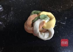 绣球馒头的做法图解13