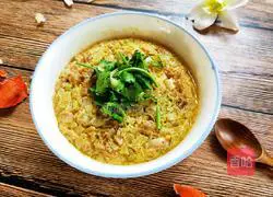 Illustration of how to make steamed oil dregs and egg chili sauce 1