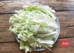 醋溜白菜丝的做法图解4