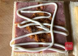 火腿芝士西多士的做法图解6