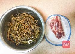 干豆角焖肉的做法图解1