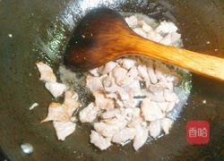 西葫芦熏豆腐干炒肉片的做法图解4