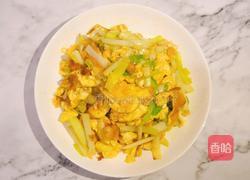 韭黄炒蛋的做法图解7