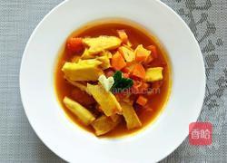 咖喱番茄烩锅饼的做法图解7