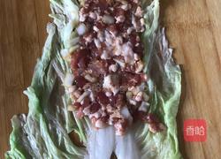 白菜酿肉的做法图解4