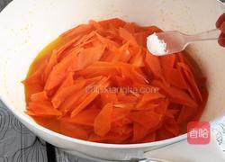 家常素炒胡萝卜的做法图解5