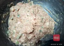 Illustration of handmade meatball soup 4