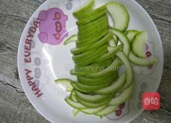 西葫芦炒肉片的做法图解2