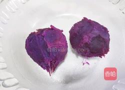 芝士紫薯麻球的做法图解2