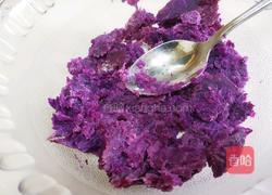 芝士紫薯麻球的做法图解3