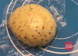 #下午茶#黑芝麻豆沙吐司的做法图解4