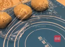 #下午茶#黑芝麻豆沙吐司的做法图解5