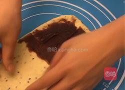 ＃下午茶＃黑芝麻豆沙吐司的做法图解6