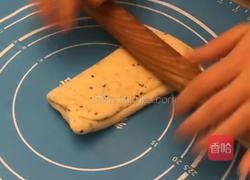 #下午茶#黑芝麻豆沙吐司的做法图解9