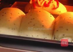 #下午茶#黑芝麻豆沙吐司的做法图解13