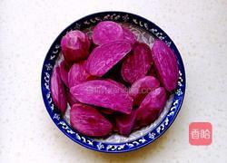 紫薯麻团的做法图解1