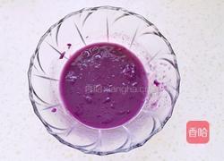 紫薯麻团的做法图解4