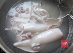 姜烧鱿鱼的做法图解3