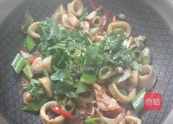 姜烧鱿鱼的做法图解10