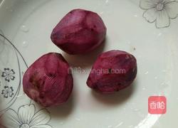 ［下午茶］紫薯地瓜丸的做法图解1