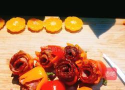 玫瑰花培根的做法图解8