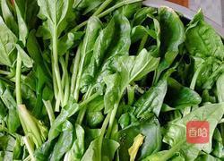 凉拌菠菜粉丝的做法图解1