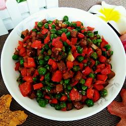 豌豆炒牛排的做法[图]