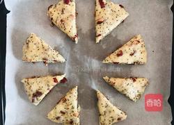 奇亚籽红枣司康的做法图解14