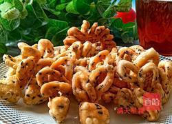 零食#芝麻麦花的做法图解26