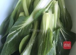 凉拌小油菜的做法图解1