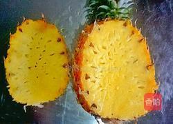 蝦仁菠蘿炒飯的做法圖解2