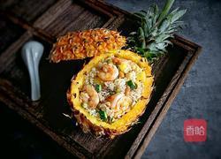 蝦仁菠蘿炒飯的做法圖解13