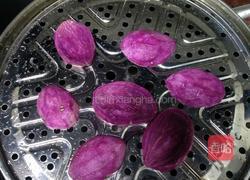 紫薯鸡蛋卷的做法图解1