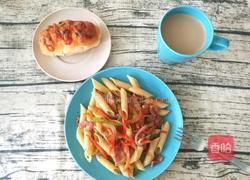 培根意面的做法图解1