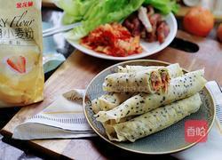 泡菜烤肉卷的做法图解11