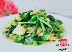 韭菜炒鸡蛋的做法图解7